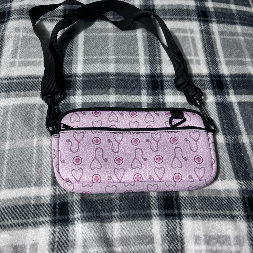 Stylish Pink Heart Pattern Women's Bag
